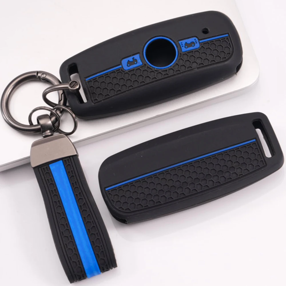 Soft Key Holder With Lanyard For Honda GL1800 Gold Wing Goldwing F6B Gold Wing Tour DCT Soft Touch Lightweight Protective Cover