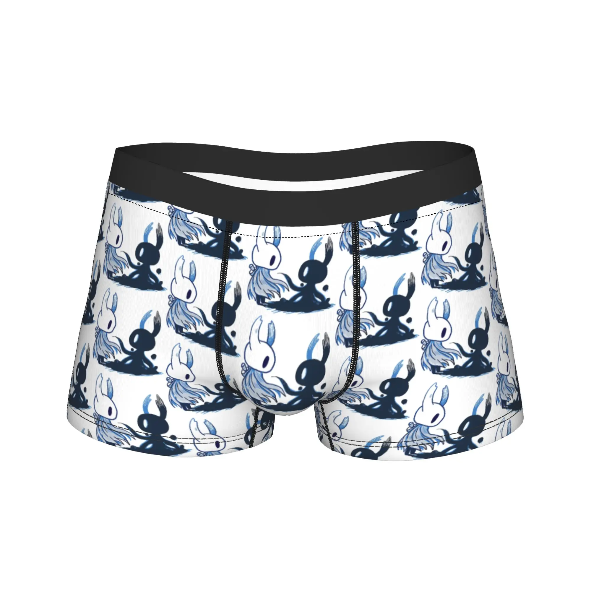 

Мужские трусы-боксеры в стиле аниме Hollow Knight Shade, шорты, дышащее нижнее белье, забавные трусы S-XXL