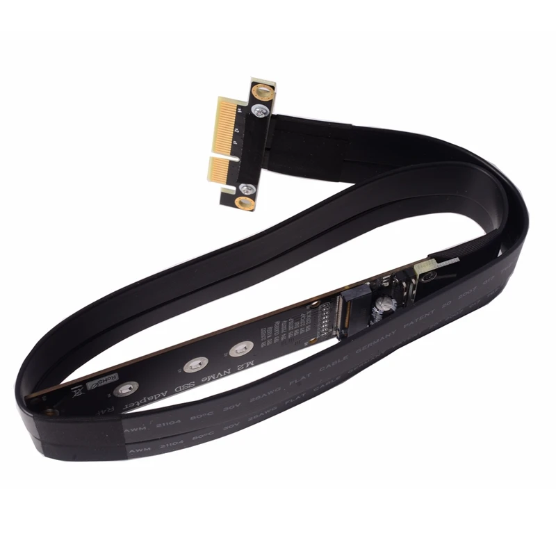 

Карта адаптера M.2 NVMe SSD — PCIe X4 — полноскоростной удлинительный кабель PCIe 4x Riser ADT R24SF с поддержкой PCI-E 3.0 X4 для твердотельных накопителей M2