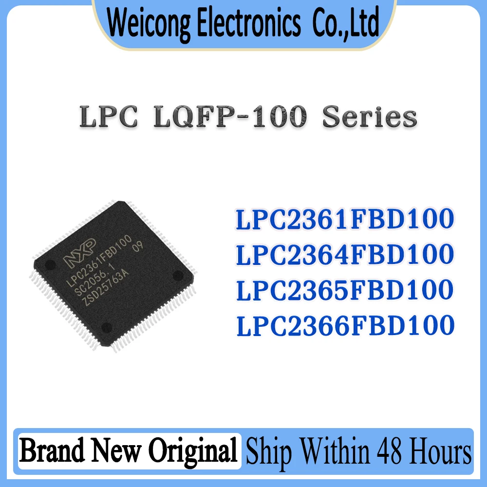 

LPC2361FBD100 LPC2364FBD100 LPC2365FBD100 LPC2366FBD100 LPC2361 LPC2364 LPC2365 LPC2366 LPC IC MCU Chip LQFP-100