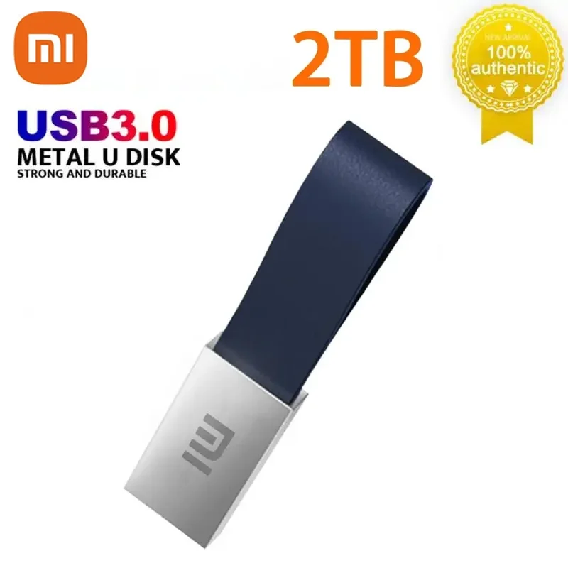 Originale XIAOMI 2TB Metal U Disk 2 IN 1 OTG 256gb 128gb Flash Drive USB 3.1 512gb 1TB Pen Drive Usb Memory Stick adattatore di tipo C