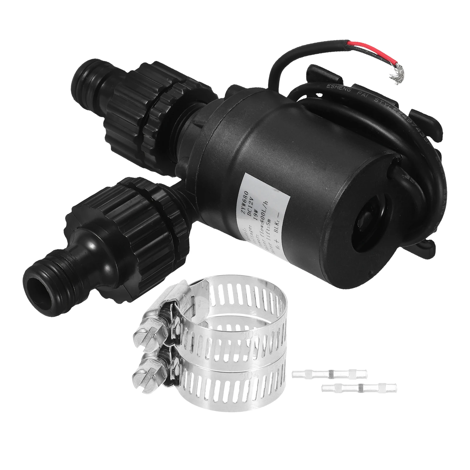 

1pc Submersible Pump DC12V 800L/h Ceramic Shaft Motor Mini Water Pump for Aquarium Pond Fountain Garden Outdoor