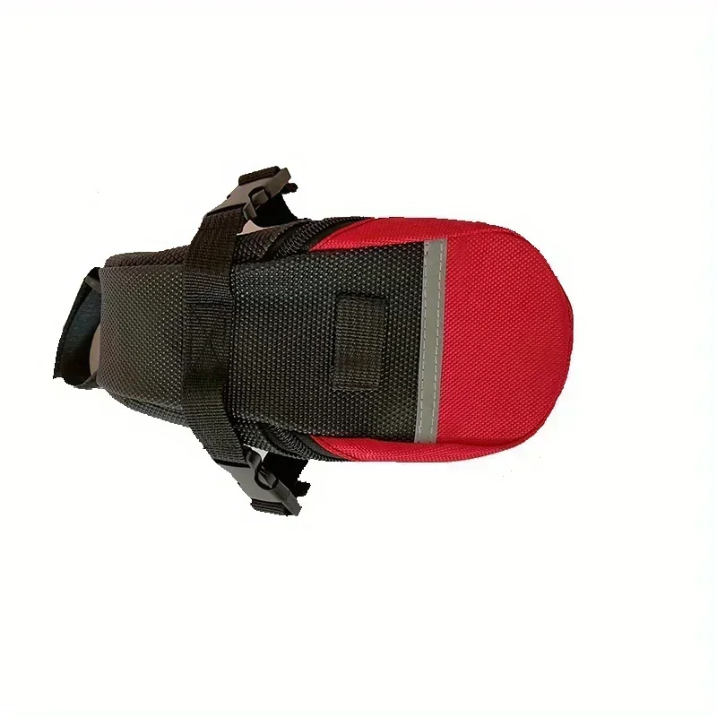 1pc Bike Mountain Bike Saddle Bag, Portable Bicycle Seat Tube Back Seat Bag, Rear Seat Cushion Kit, Cycling Equipment