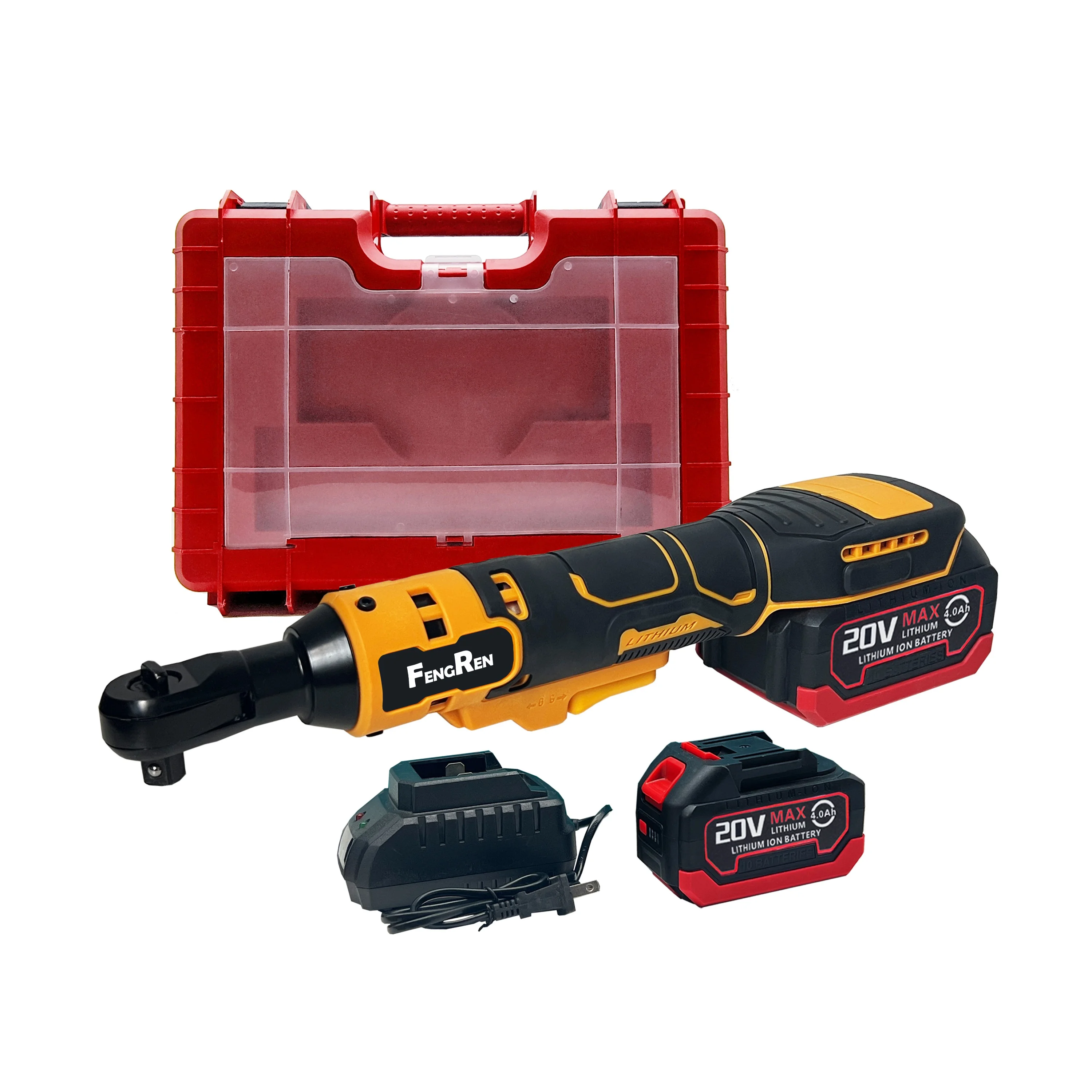 

20V Portable High Torque Portable Cordless Electric Tool Lithium Battery Ratchet Wrench