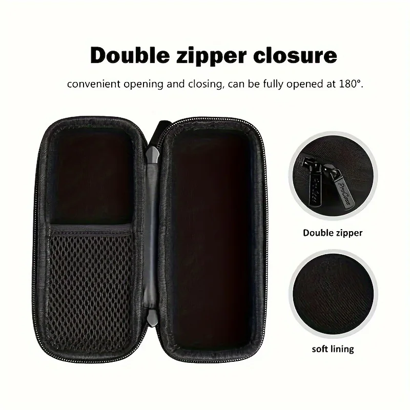 1 ピースポータブル電気カミソリケース – 耐衝撃トラベルカミソリキャリングバッグ