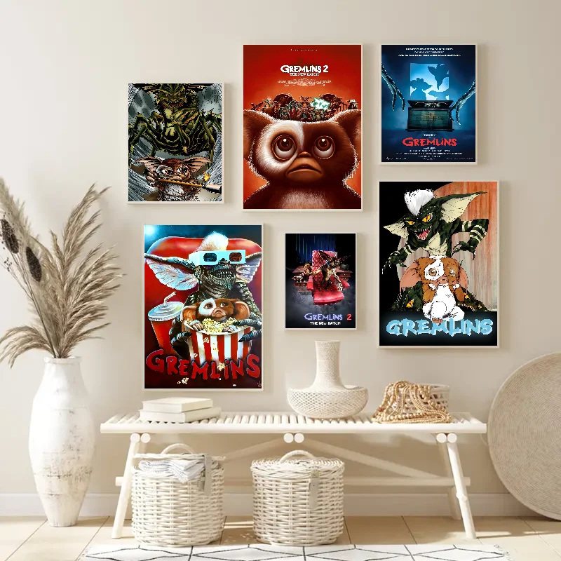 Classic Movies Gremlins Poster Poster Paper Print Home Living Room Bedroom Entrance Bar Restaurant Cafe Art Painting Decoration