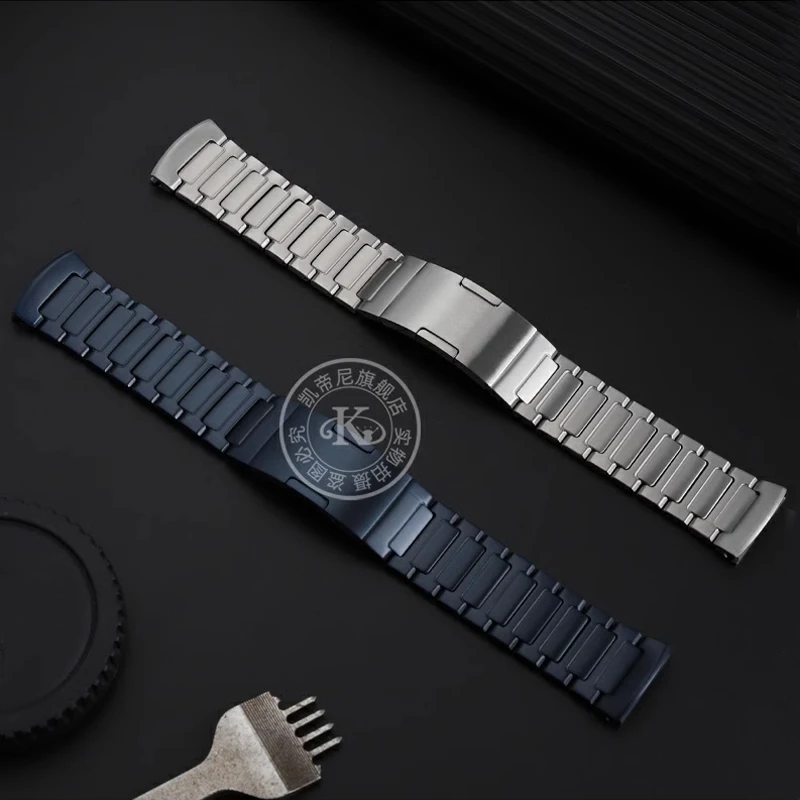 No Gaps Titanium Alloy Strap for Huawei Watch 4Pro Mars,4PRO Mars Titanium Special Curved Watch Chain 22mm Watch Accessories