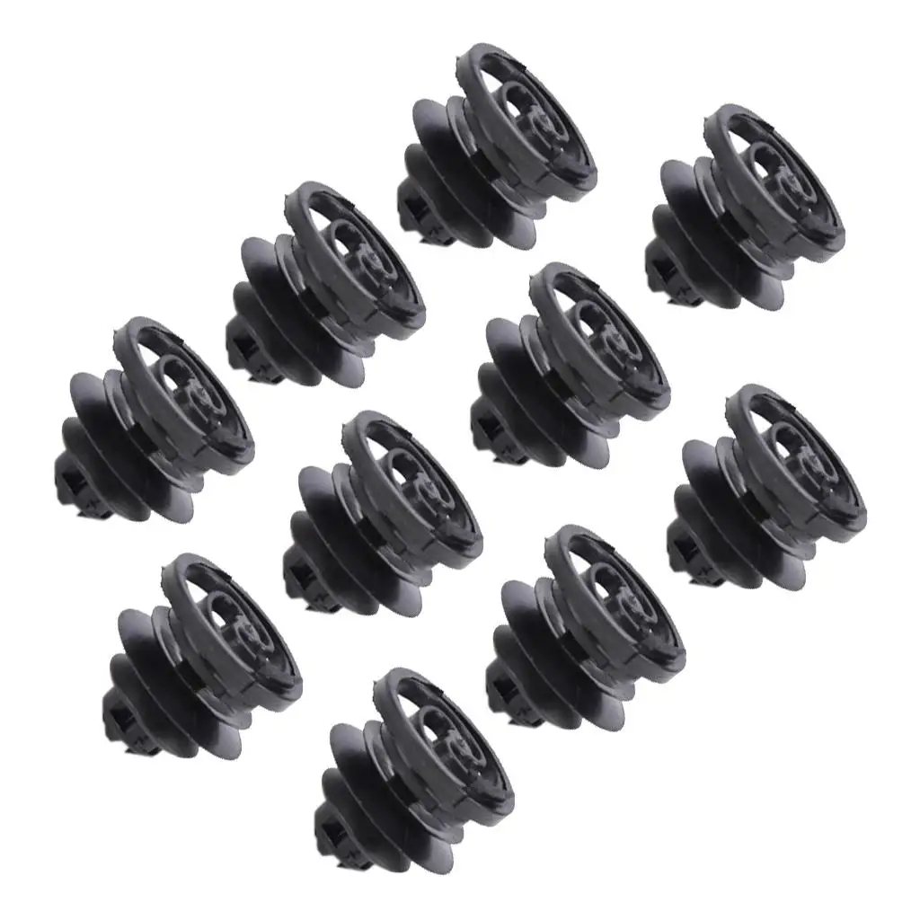 Door Panel Retainer Clips 3B0-868-243 for 98-on for vw Jetta Golf B5 Pack of 30 Black Interior Nylon Door Trim Panel