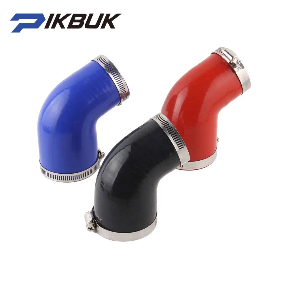 Universal Silicone Tubing Hose Connector Intercooler Turbo Intake Pipe Coupler Hose 60 Degrees Multiple color