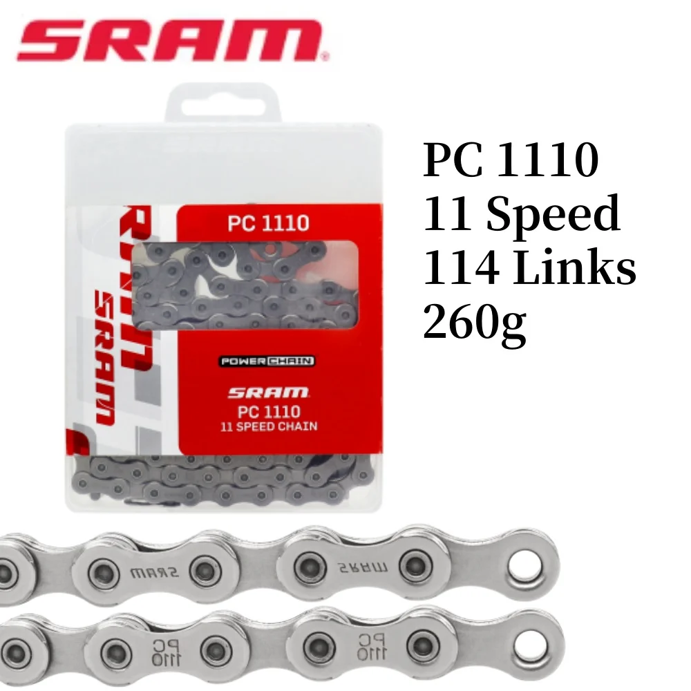 

SRAM PC 1110 Bicycle Chain 11 Speed MTB Mountain Bike Chains 11S 11V 114 Links Original Bike Chains Bicycle Parts