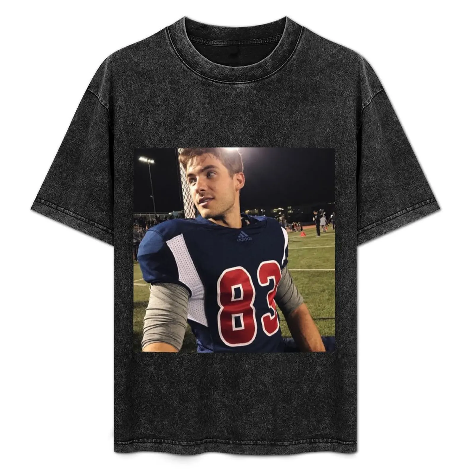 asher adams all american T-Shirt Casual Basic Street Style T-Shirt