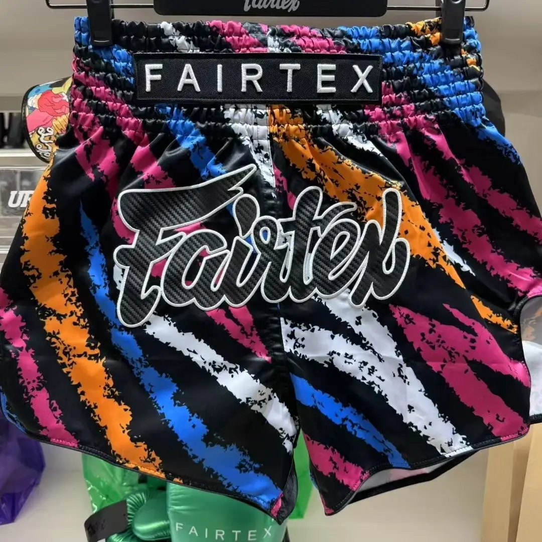 Original Training Gym Fighting Shorts Fitness Muay Thai Shorts New Design Print MMA Gym Boxing Training Shorts