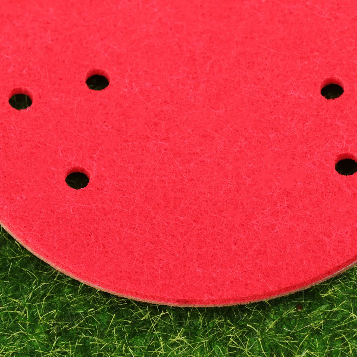 

12 Pcs Round Coaster Christmas Drink Mat Felt Fabric Placemat Themed Cup Coasters