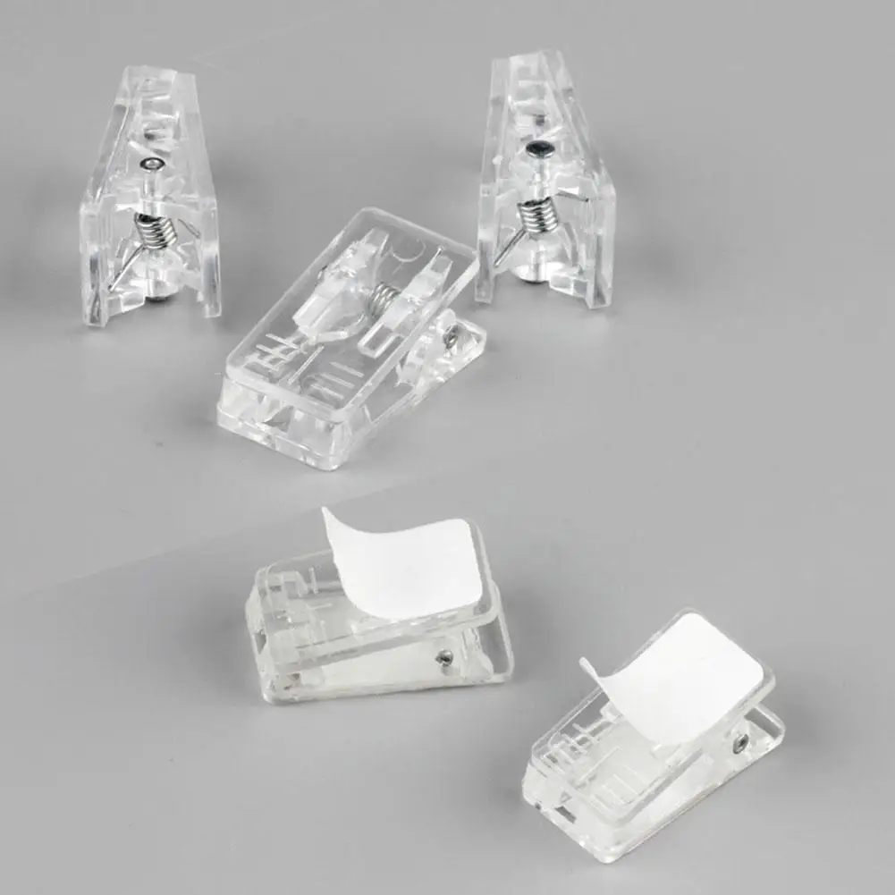 粘着タペストリーハンガー,写真収納,透明,片面,20個,8x7,20個