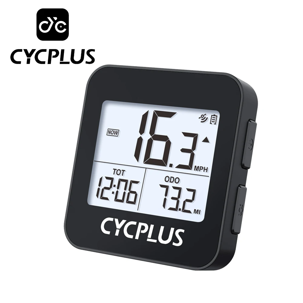 [2024 NIEUW] CYCPLUS G1 GPS Fietscomputer Snelheidsmeter Draadloze Fietsaccessoires IPX6 Waterdichte 1200mAh Batterij