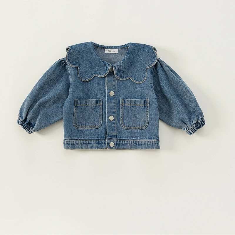 Meisje Denim Jas Kinderkleding voor Meisje Kinderen Jassen voor Meisje Uitloper Kinderen Jas Kinderen Top Roupa Infantil Menina Abrigos