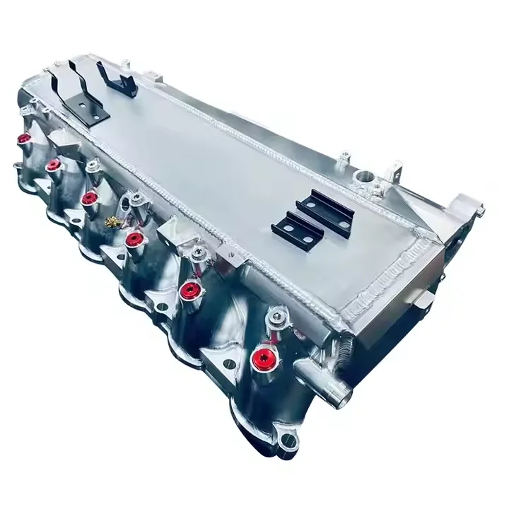 

Factory Direct Sale Auto Modification Parts Aluminum Alloy B58 Cnc Intake Manifold Integrated Intercooler