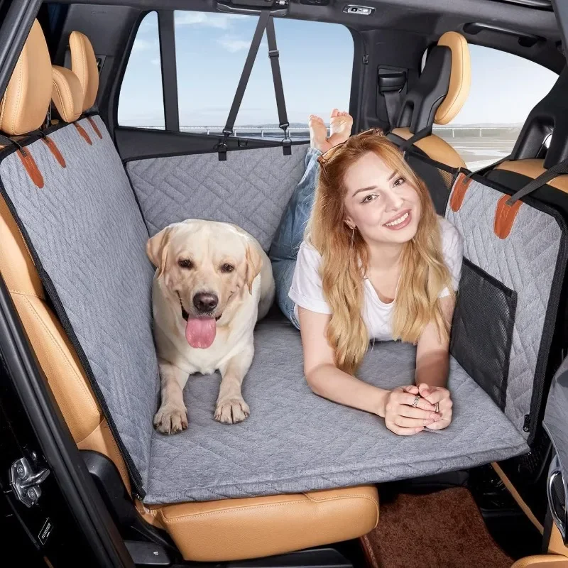 Dog car pet mat Waterproof rear seat car pet car mat Removable dog mat for cars