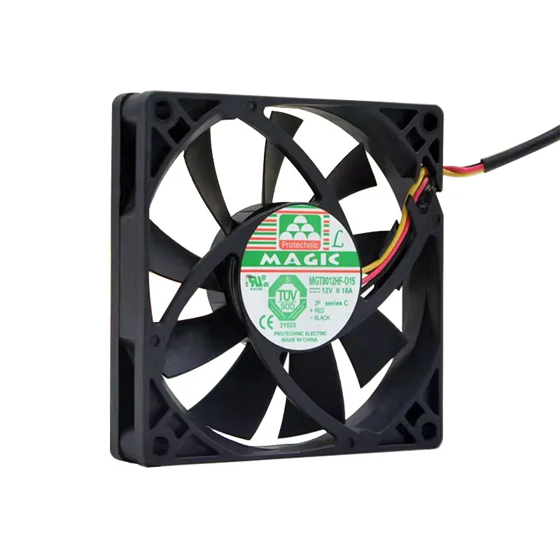 

NEW ORIGINAL MGT8012HF-015 12V 0.18A 8015 80*80*15mm 8cm COOLING FAN