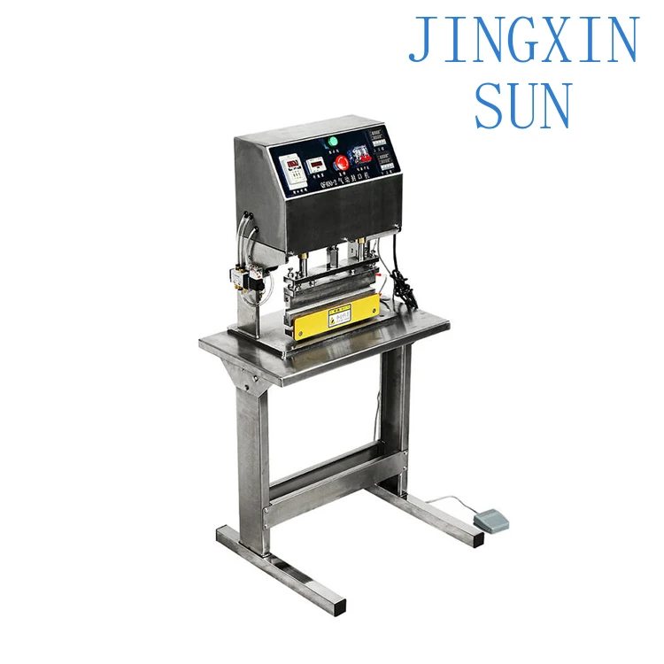 QF400x2 Foot Operated Sealing Machine Direct Heat Pedal Sealer for Plastic Bags Packaging Machine Industrial Heat Sealer for