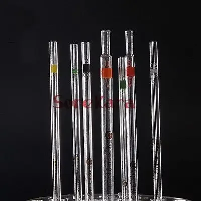 50ml Glass burette Measuring Pipette With coding gand Ring Graduated Dropper Lab Use