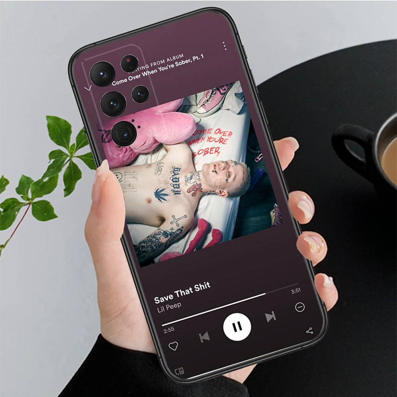 

Lil Peep Hellboy Album Phone Case for Samsung Galaxy A52S A04S A21S A33 A23 A13 A14 A32 A52 A53 A54 A51 A71 M51 Funda