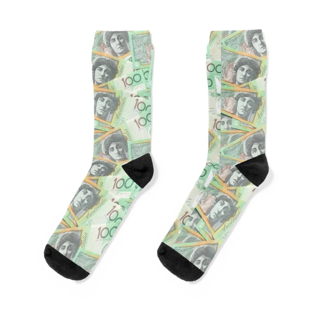 Australian 100 dollars Socks short shoes Crossfit Heating sock Socks For Man Women's