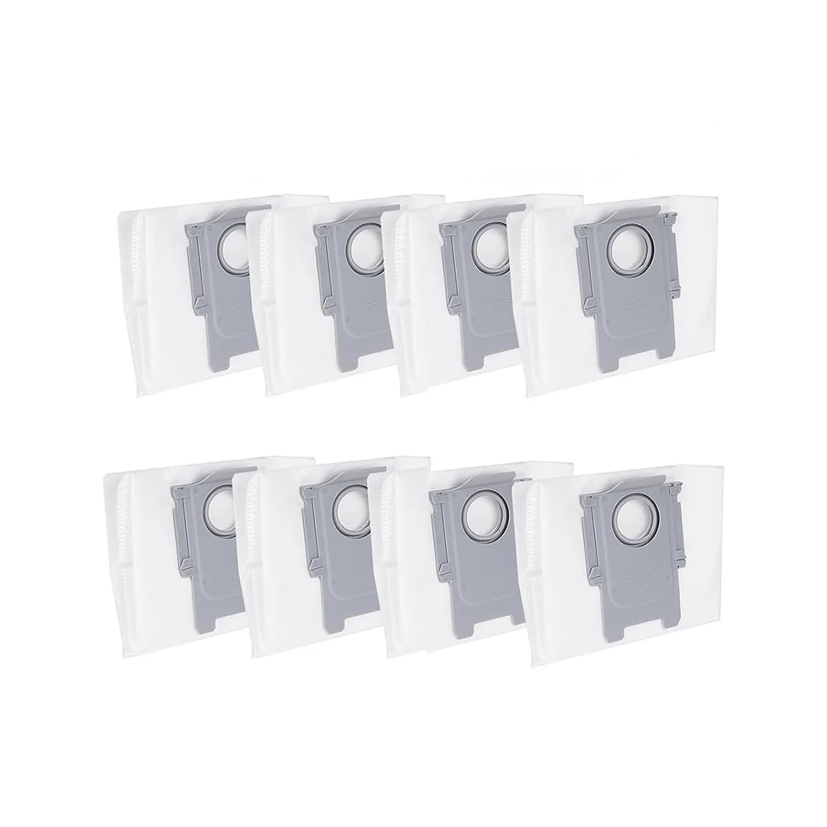 8Pcs Dust Bags Replacement for Roborock S8+ /S8 Pro Ultra / S7 MaxV Ultra / Q5 / Q5+ / Q7+ / Q7 Max+ Vacuum Cleaner Bag