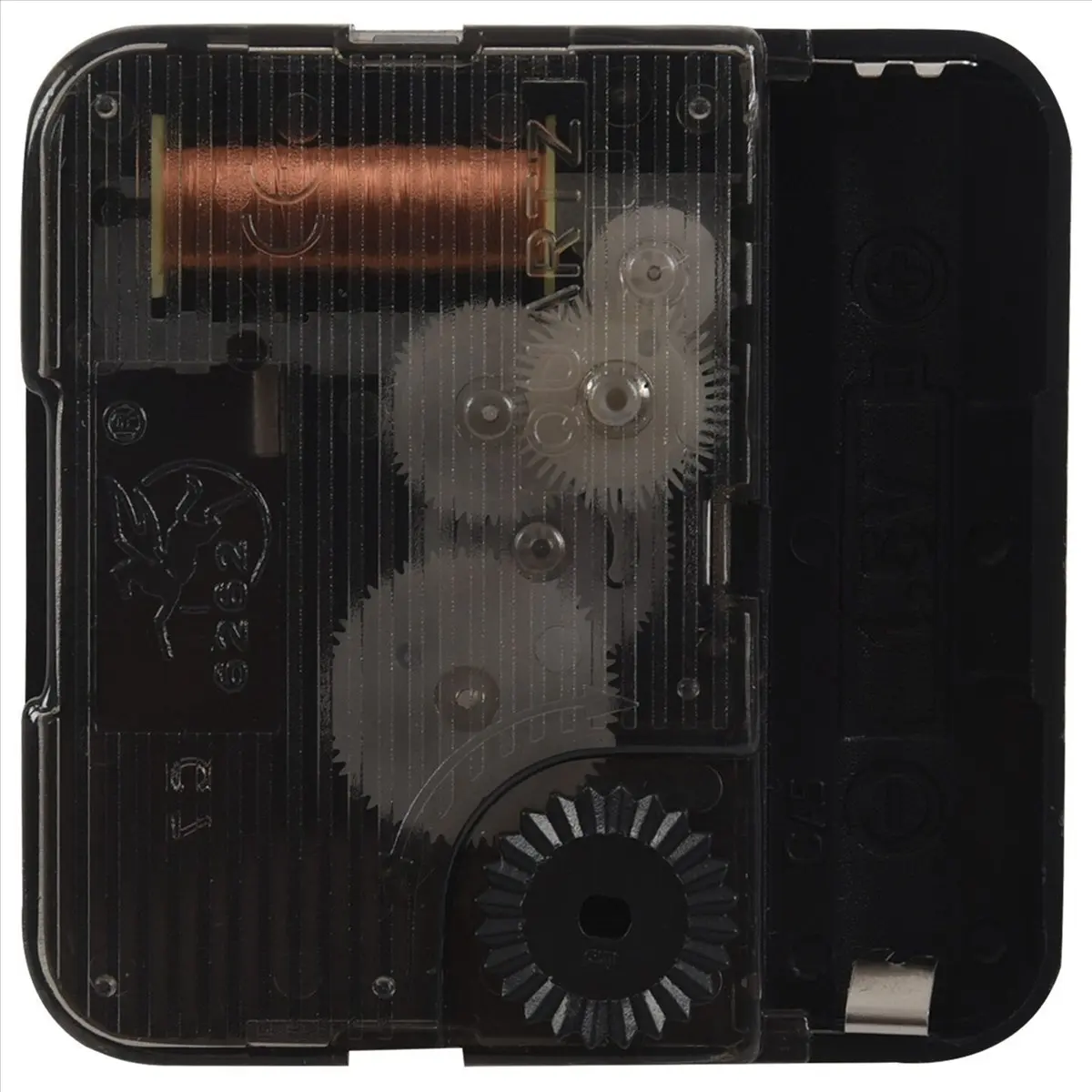 حركة آلية الساعة المغزل الطويلة A97G، أقصى سمك القرص 3/5 بوصة، إجمالي طول العمود 1-1/10 بوصة