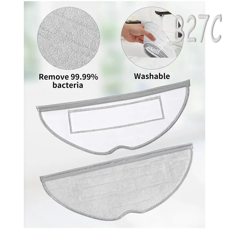 

Main Side Brush Mop Filter Dust Bag Cleaning Rolling Brush For Roborock S8 PLUS S8+ S8 Pro Ultra G20 Robot Vacuum Replacement