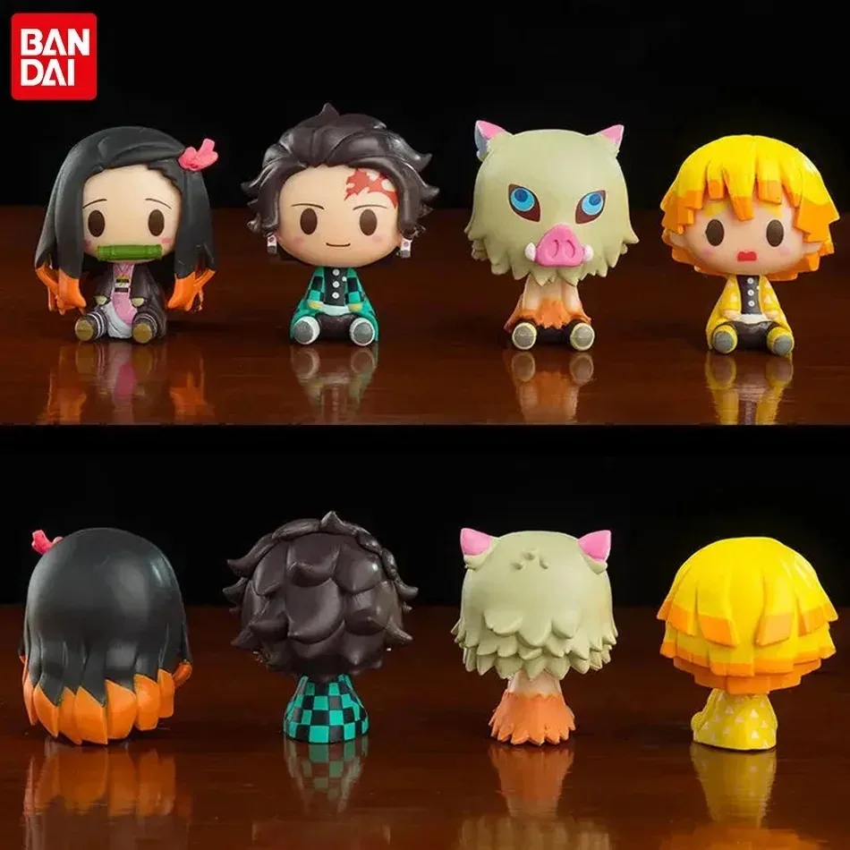 

Demon Slayer Action Figure Kimetsu No Yaiba Kamado Tanjirou Nezuko Agatsuma Zenitsu Action Figure Anime Model Statue Toys Gifts
