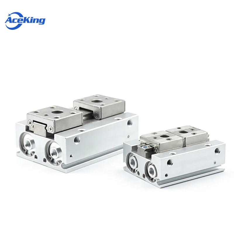 

Pneumatic thin parallel finger slide cylinder MHF2-8D/12D/16D/20D/D1/D2/DR replacing SMC