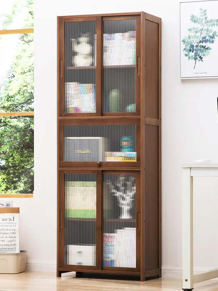 

Простой шкаф для хранения из массива дерева, многослойный шкаф для хранения