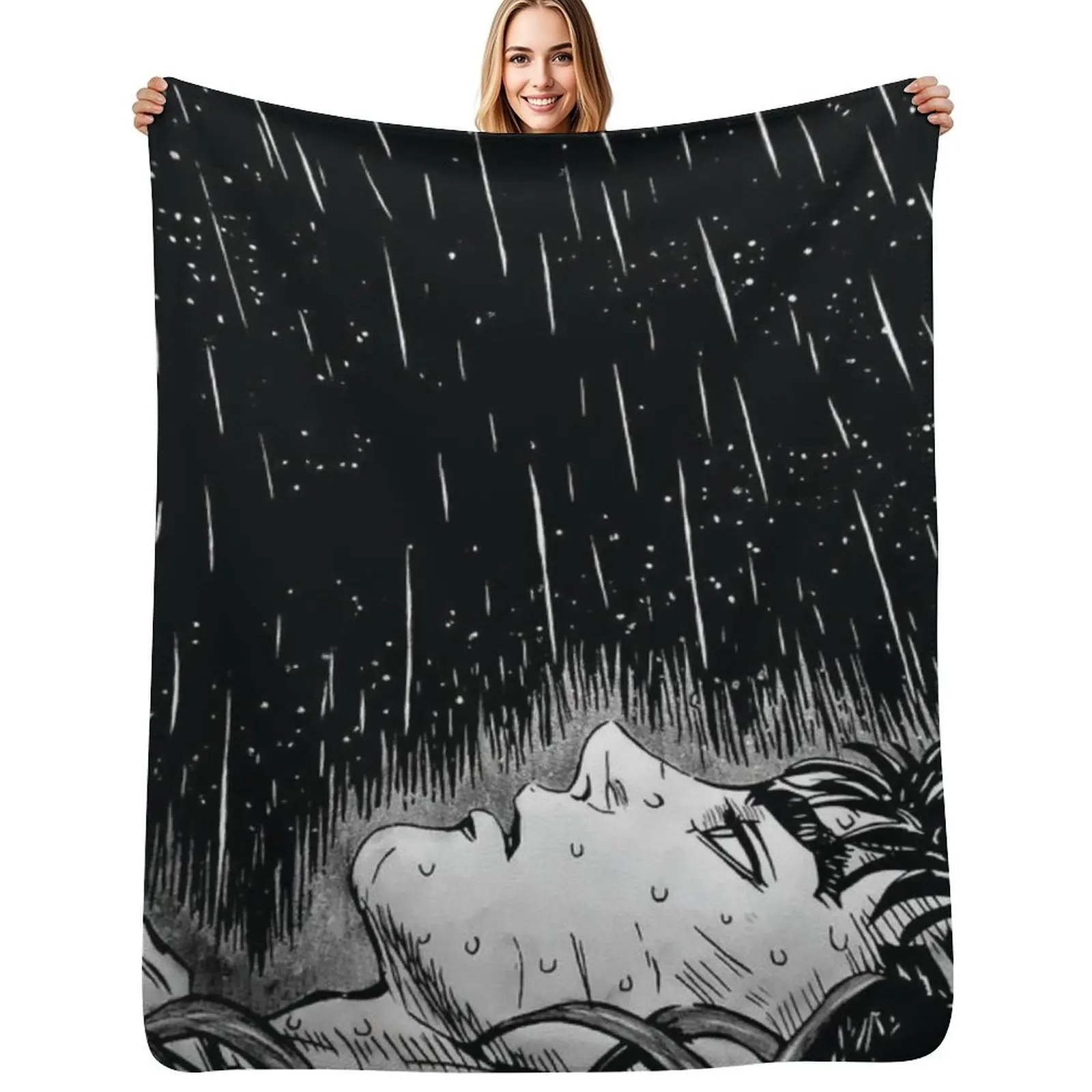 

the black swordsman Throw Blanket Vintage for sofa Baby Soft Plush Plaid Blankets