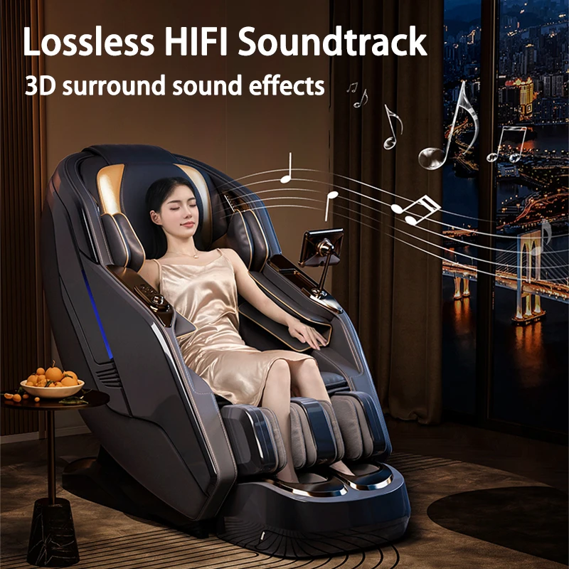 Massage Chair Relax Bluetooth Smart Speaker Body Care Chair Sofa Multi Functional Electric Massage Chair Full Body Zero Gravity