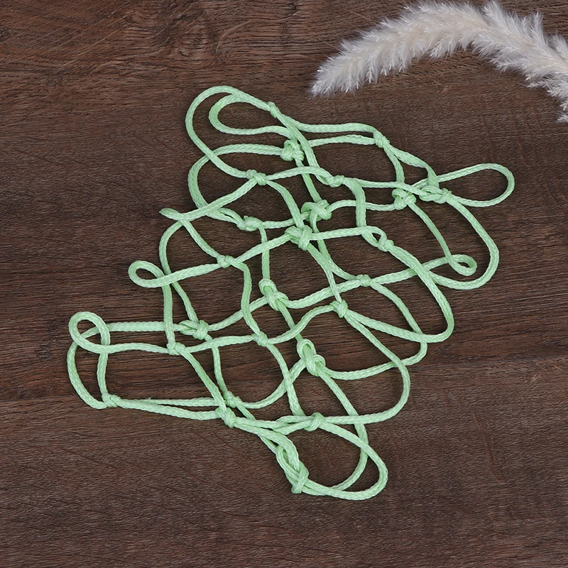 ตาข่ายบาสเก็ตบอลเรืองแสง 1 ชิ้น ห่วงบาสเก็ตบอลตาข่ายสำหรับฝึกซ้อมกลางแจ้ง ตาข่ายเรืองแสง