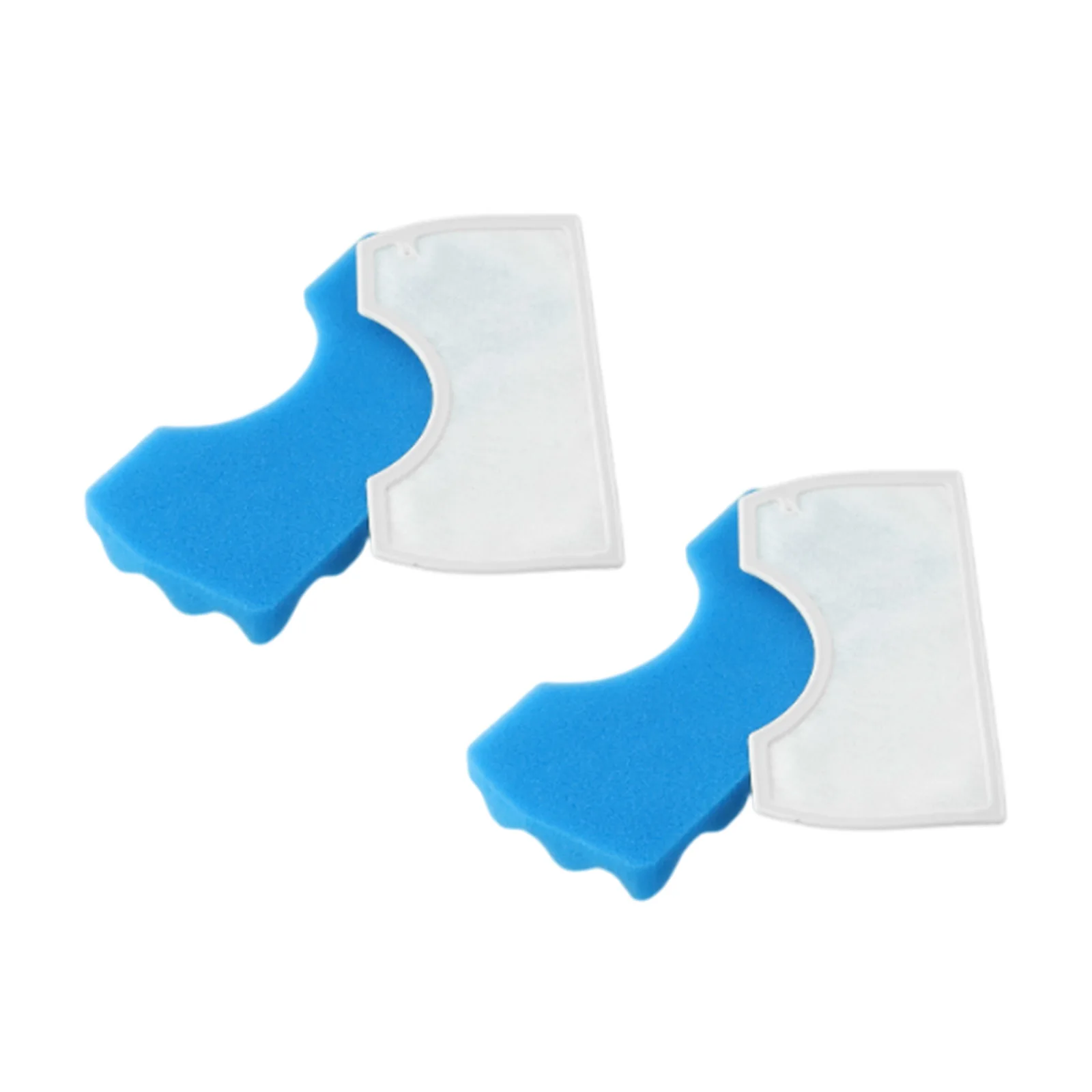 Effiziente Filtration mit blauen Schwamm-Baumwollfiltern für Samsung-Staubsauger. Wählen Sie Ihre Packungsgröße 5 oder 10