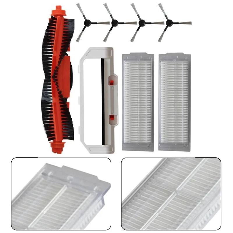 Ensemble d'accessoires de rechange pour aspirateur robot Coredy SL200, comprend des pièces de couverture de brosse Pound