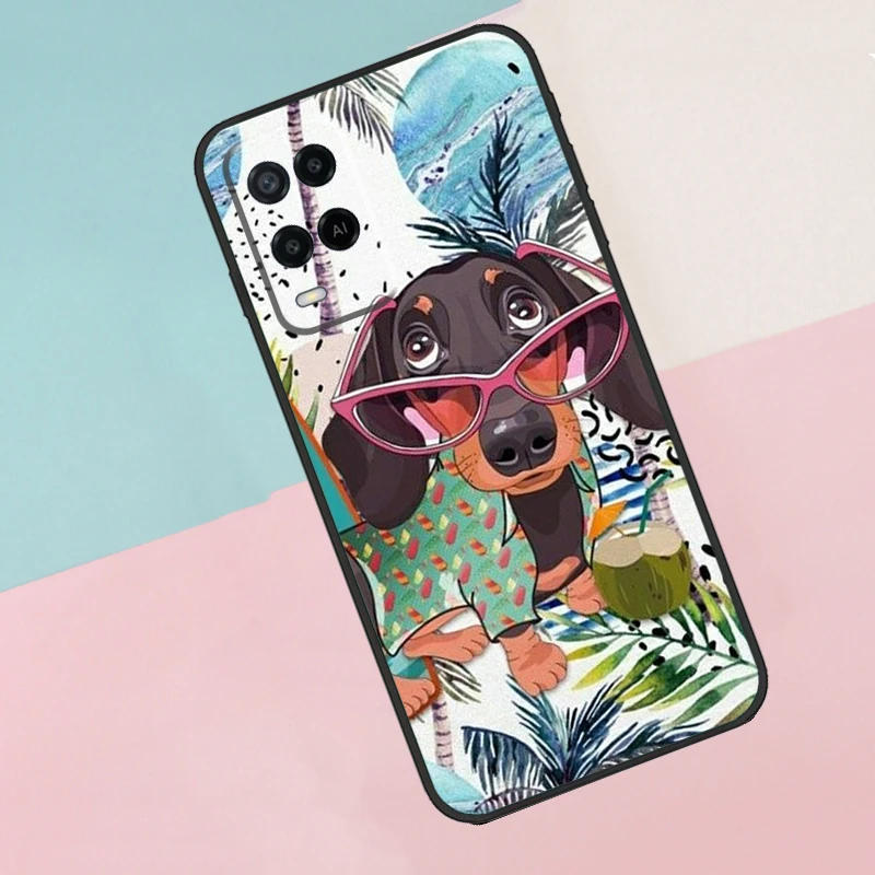 الكرتون الألماني الكلب ل ممن لهم A40 A60 A80 A18 A38 A58 A78 A98 A79 A16 A76 A96 A15 A74 A94 A54 A77 A17 جراب هاتف