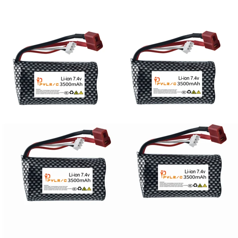 Batería Li-ion 7,4V 3500mAh 18650 para WLtoys RC 2S - imagen 4