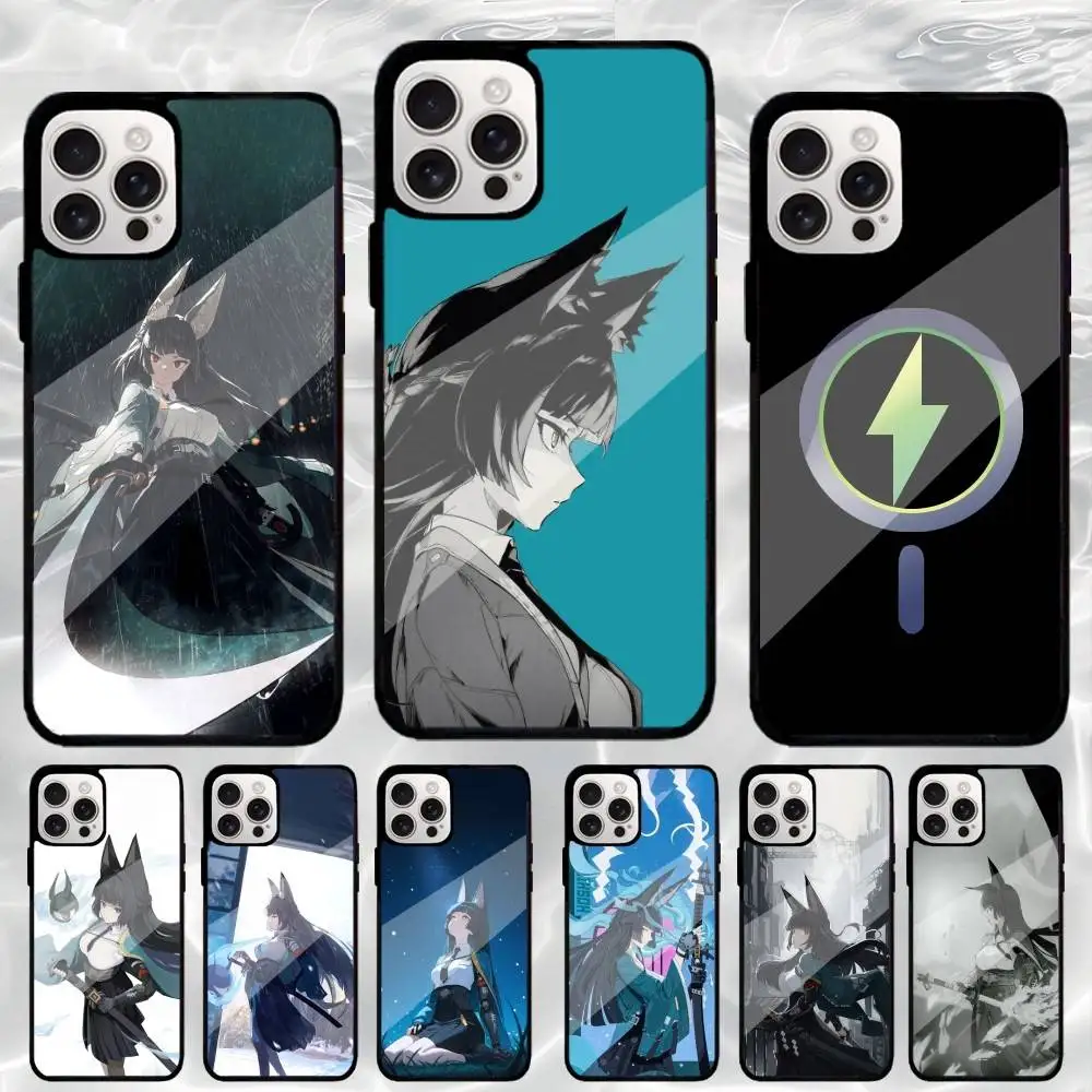 

H-Hoshimi M-Miyabi MMM Phone Case For iPhone17,16,15,14,13,12,11 Plus,Pro Max Magnetic Magsafe Wireless Charging