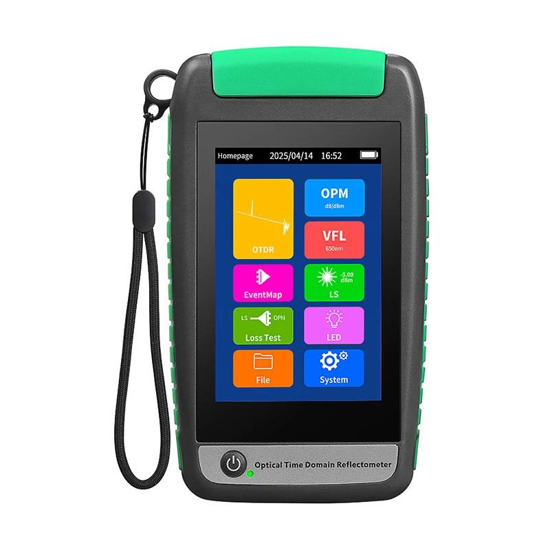 COMPTYCO AUA-18U/A Optical Time Domain Reflectometer 80km 1310/1550/1610/1625/1650nm 7 Functions OPM VFL OLS EventMap Smart OTDR
