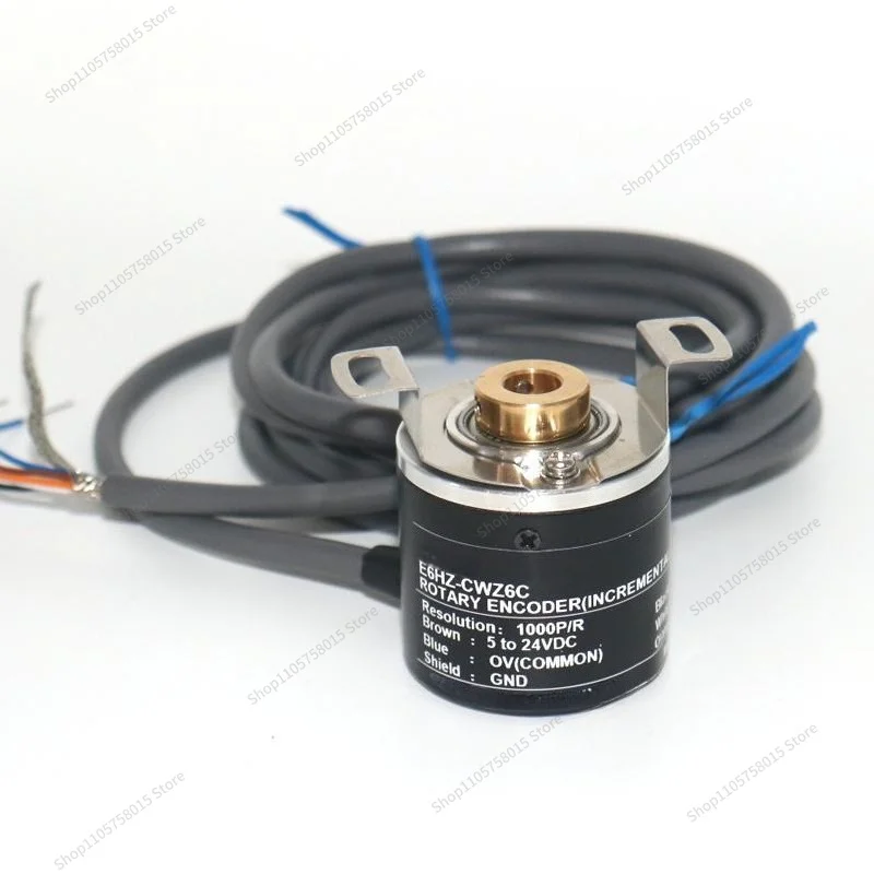 For E6HZ-CWZ6C Blind Hole Hollow Shaft Encoder 1X 5B 5G 3X Incremental, Rotary
