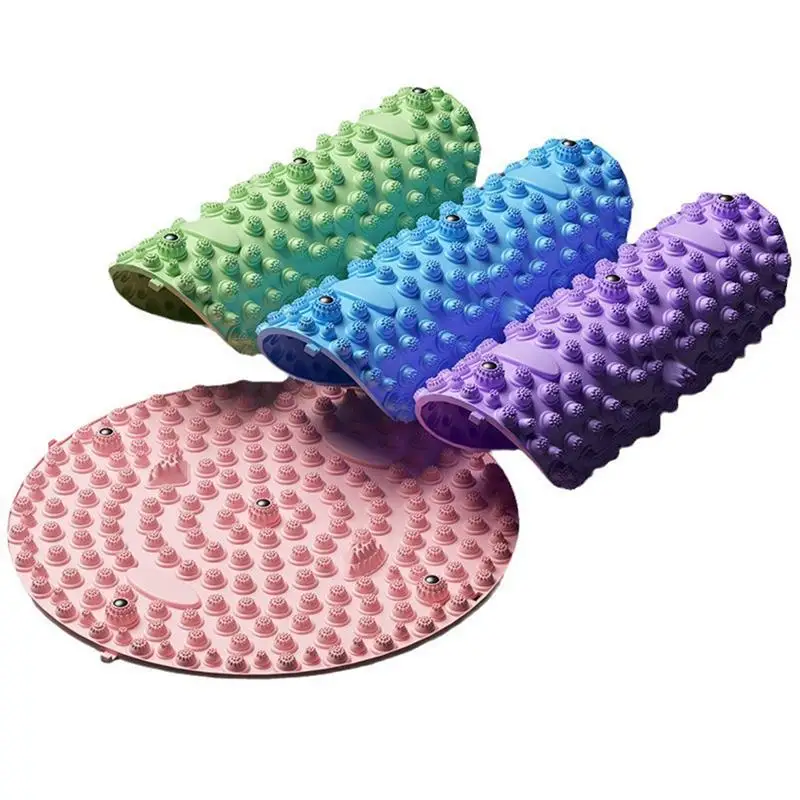 

Professional Durable Feet pressure Plate Reflexology Foot Particle Massage Pad Toe Pressure Blood Circulation Plate Mat Foldable