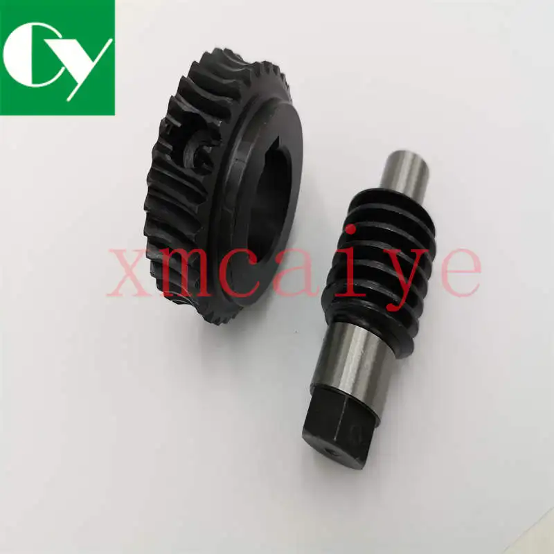 

Free Shipping 66.006.031 66.006.029 Worm Gear SM102 CD102 Worm and Gear For Offset Printing Machine Spare Parts