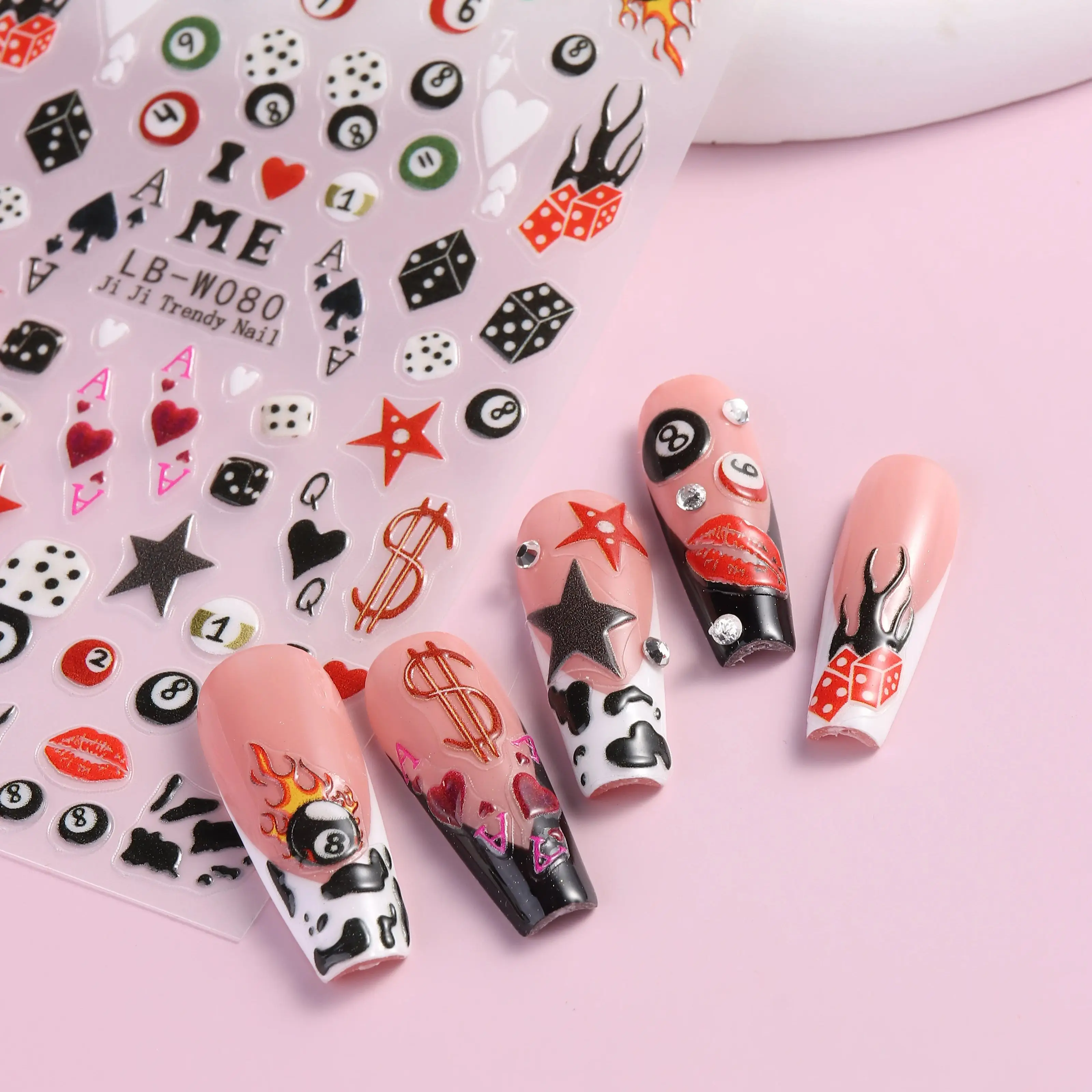 Adesivos autoadesivos para unh - Nail Art Zelda avaliação e preço