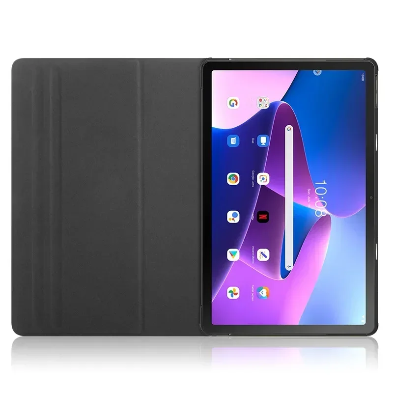 360 Rotating Stand Tablet Case For Xiaoxin Pad 2022 10.6 inch Smart Cover For Lenovo Tab M10 Plus 3rd Gen Case TB125FU TB128FU