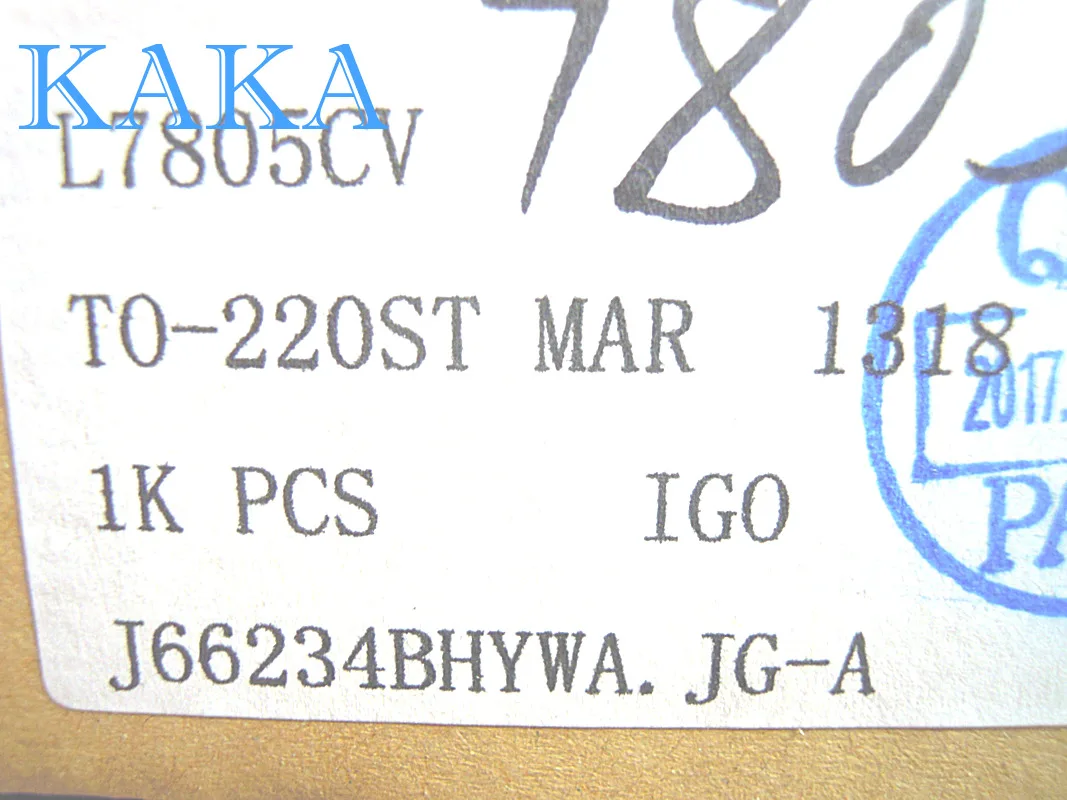 10PCS New Original L7805CV  TO-220