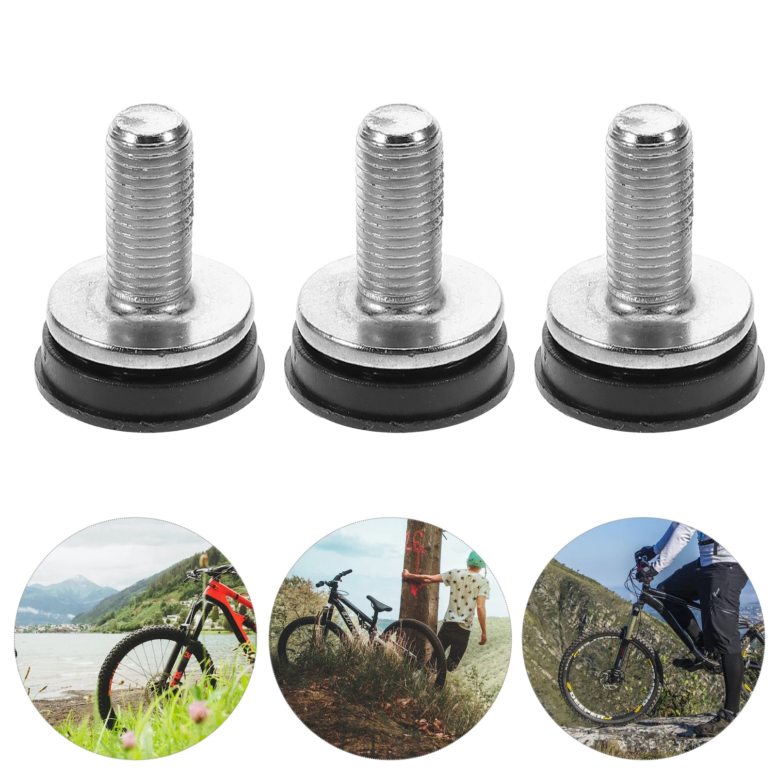 

6pcs Hexagon Socket Head Screw Bike Crank Arm Waterproof Easy Installation Various Bottom Brackets Bike Crank Screws