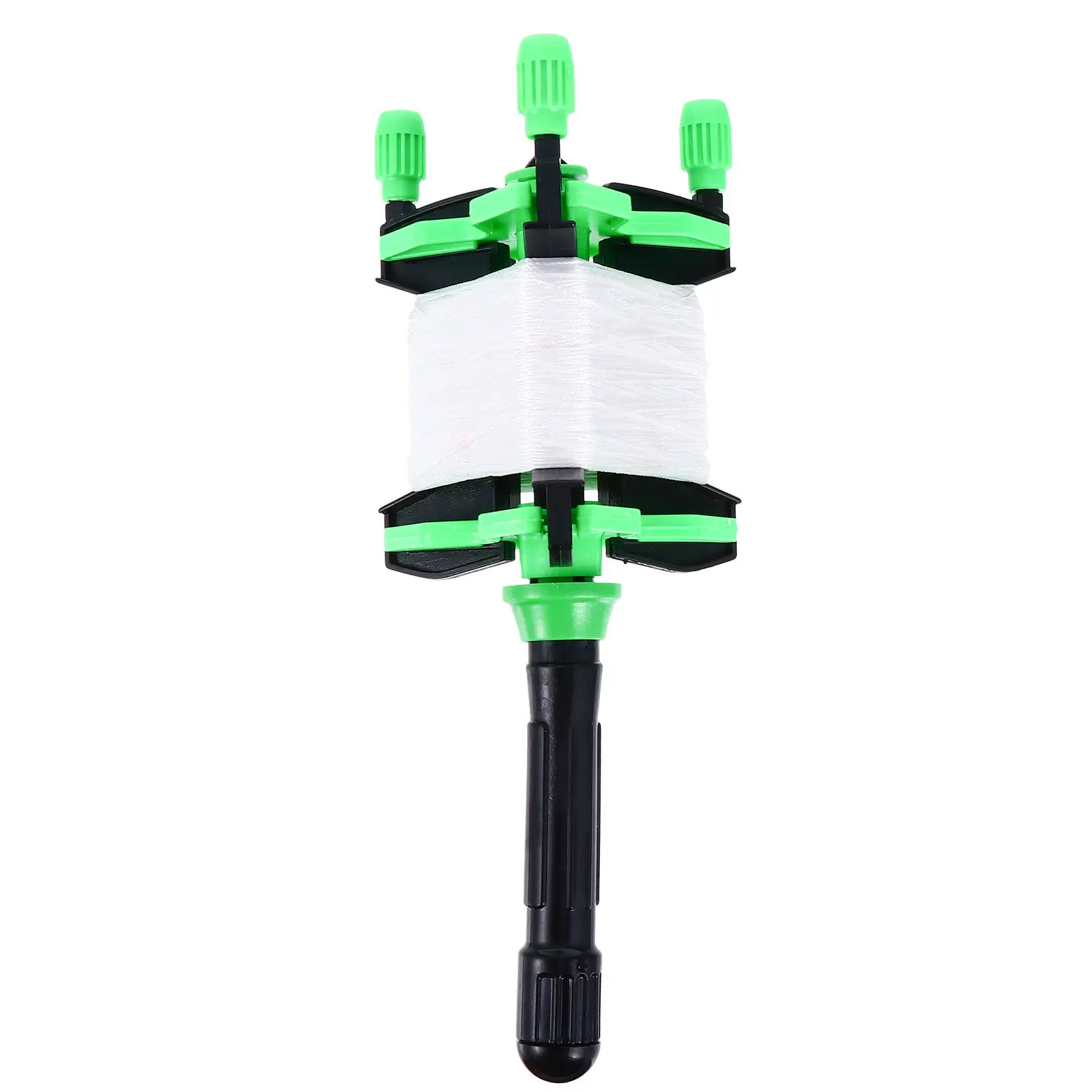Kite Line Board Plastic Transparent String Winder Handle For Kids -Free Spool Smooth Rotation Outdoor Flying Kite